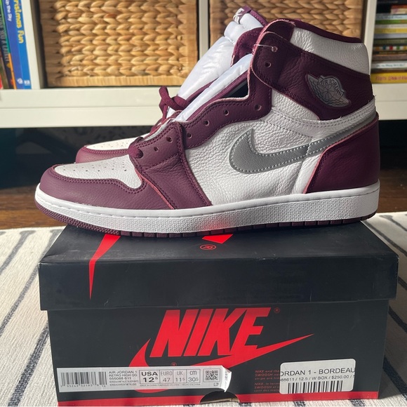 Jordan 1 OG Bordeaux sz 12.5 rare deadstock 10/10